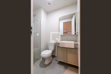 Studio à venda com 30m², 1 quarto e sem vaga Studio à venda com 30m², 1 quarto e sem vagaBanheiro