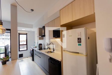 Apartamento à venda com 44m², 1 quarto e 1 vagaCozinha e Área de Serviço