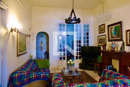 Sala de casa à venda com 6 quartos, 300m² em Gávea, Rio de Janeiro