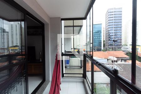 Apartamento para alugar com 45m², 1 quarto e 1 vagaVaranda