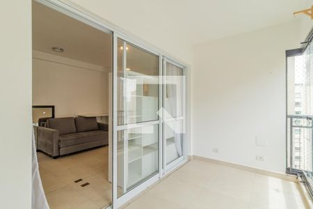 Varanda da Sala de apartamento para alugar com 1 quarto, 42m² em Vila Suzana, São Paulo