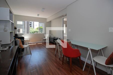 Apartamento à venda com 60m², 1 quarto e 1 vaga Apartamento à venda com 60m², 1 quarto e 1 vagaSala