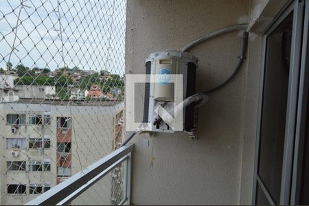 Varanda da Sala de apartamento para alugar com 3 quartos, 67m² em Pechincha, Rio de Janeiro