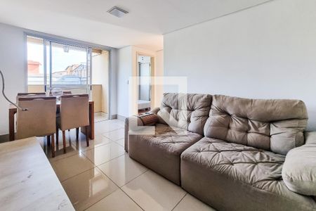 Sala de apartamento para alugar com 2 quartos, 49m² em Santa Branca, Belo Horizonte