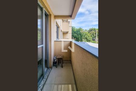 Varanda de apartamento para alugar com 2 quartos, 49m² em Santa Branca, Belo Horizonte