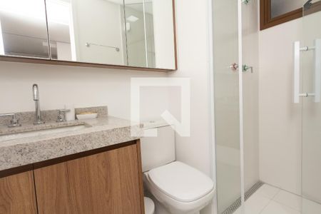 Studio à venda com 27m², 1 quarto e sem vaga Studio à venda com 27m², 1 quarto e sem vagaBanheiro