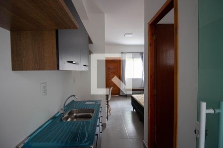Studio à venda com 26m², 1 quarto e sem vagaDetalhe cozinha