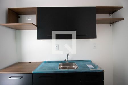 Studio à venda com 26m², 1 quarto e sem vagaDetalhe cozinha
