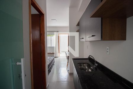 Studio à venda com 26m², 1 quarto e sem vagaDetalhe cozinha