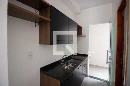 Studio à venda com 26m², 1 quarto e sem vagaDetalhe cozinha