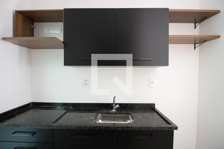 Studio à venda com 26m², 1 quarto e sem vagaDetalhe cozinha