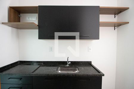 Studio à venda com 26m², 1 quarto e sem vagaDetalhe cozinha