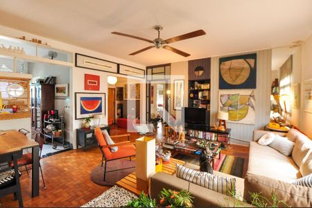 Sala de apartamento à venda com 2 quartos, 94m² em Pinheiros, São Paulo