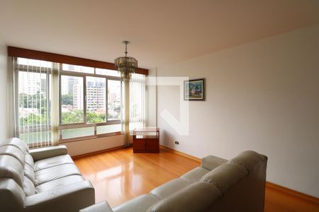 Sala de apartamento para alugar com 3 quartos, 107m² em Perdizes, São Paulo