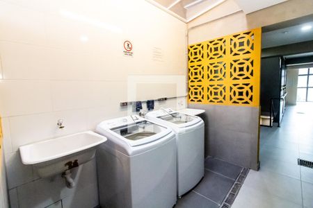 Studio para alugar com 20m², 1 quarto e sem vaga Studio para alugar com 20m², 1 quarto e sem vagaLavanderia Externa
