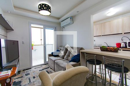 Sala de apartamento à venda com 3 quartos, 72m² em Marechal Rondon, Canoas