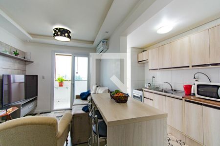 Sala de apartamento à venda com 3 quartos, 72m² em Marechal Rondon, Canoas