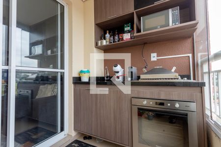 Churrasqueira de apartamento à venda com 3 quartos, 65m² em Vila Caraguata, São Paulo
