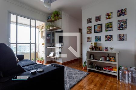 Sala de apartamento à venda com 3 quartos, 65m² em Vila Caraguata, São Paulo