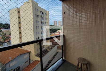 Varanda da Sala de apartamento para alugar com 3 quartos, 92m² em Jardim Paraíso, Campinas
