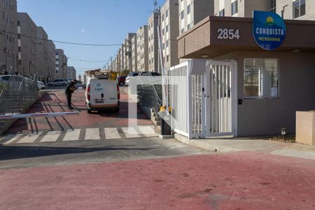 Apartamento para alugar com 42m², 2 quartos e 1 vagaFachada e portaria