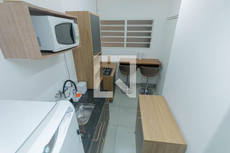 cozinha de apartamento para alugar com 1 quarto, 44m² em Centro, Campinas