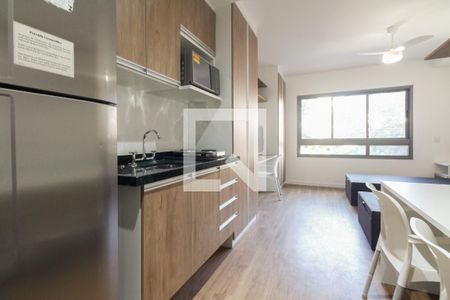 Studio para alugar com 24m², 1 quarto e sem vaga Studio para alugar com 24m², 1 quarto e sem vagaStudio - Cozinha