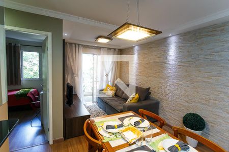 sala  de apartamento para alugar com 2 quartos, 56m² em Parque Reboucas, São Paulo