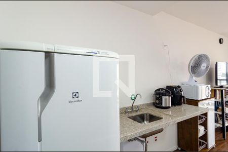 Studio à venda com 27m², 1 quarto e sem vagaCozinha
