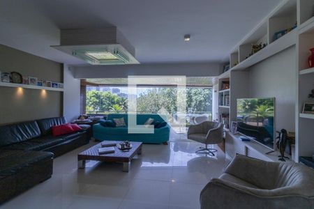 Sala de apartamento à venda com 4 quartos, 189m² em Barra da Tijuca, Rio de Janeiro