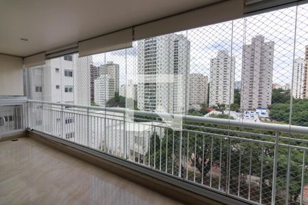 Varanda de apartamento para alugar com 3 quartos, 98m² em Santo Amaro, São Paulo