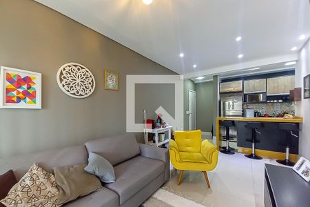 Sala de apartamento à venda com 2 quartos, 70m² em Independência, São Bernardo do Campo