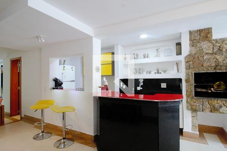 Sala gourmet de casa de condomínio para alugar com 3 quartos, 340m² em Vila Prel, São Paulo