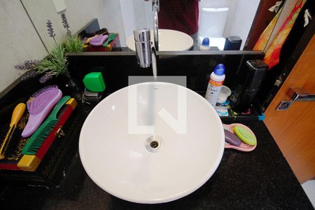 Casa de condomínio para alugar com 340m², 3 quartos e 3 vagasBanheiro da Suíte 1 