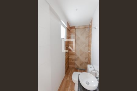 Banheiro de apartamento para alugar com 1 quarto, 55m² em Jardim, Santo André