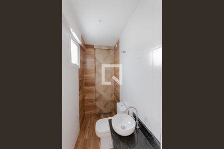 Banheiro de apartamento para alugar com 1 quarto, 55m² em Jardim, Santo André