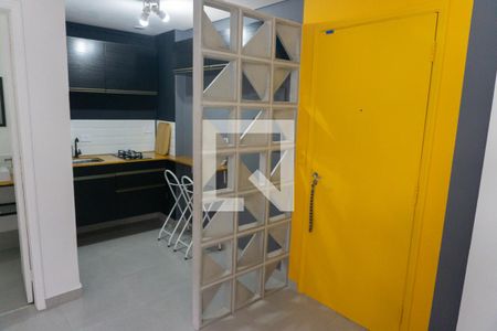 Sala/Cozinha de apartamento para alugar com 1 quarto, 32m² em Centro, São Paulo