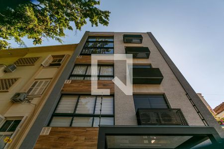 Fachada do Prédio de apartamento para alugar com 1 quarto, 35m² em Auxiliadora, Porto Alegre