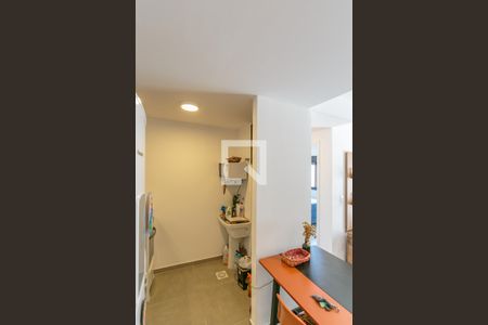 Cozinha de apartamento para alugar com 1 quarto, 35m² em Auxiliadora, Porto Alegre