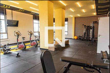 Studio para alugar com 27m², 1 quarto e sem vagaÁrea comum - Academia