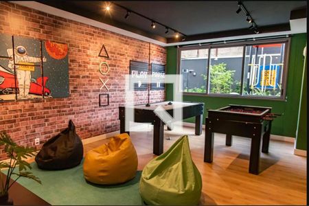 Studio para alugar com 27m², 1 quarto e sem vagaÁrea comum - Sala de Jogos