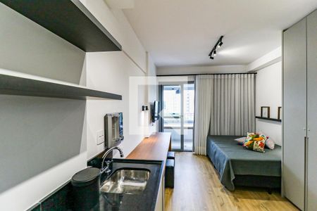 Studio para alugar com 20m², 1 quarto e sem vaga Studio para alugar com 20m², 1 quarto e sem vagaCozinha