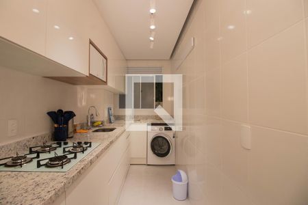 Apartamento à venda com 44m², 2 quartos e 1 vagaCozinha e Área de Serviço