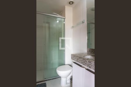 Banheiro da Suíte de apartamento para alugar com 1 quarto, 35m² em Asa Sul, Brasília
