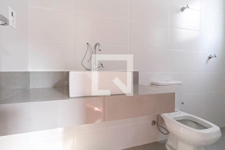 Banheiro da suíte 1 de apartamento à venda com 3 quartos, 102m² em Castelo, Belo Horizonte