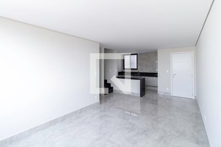 Sala 1 de apartamento à venda com 4 quartos, 205m² em Castelo, Belo Horizonte