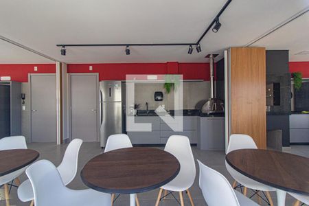 Studio para alugar com 26m², 1 quarto e sem vagaSalão de Festas