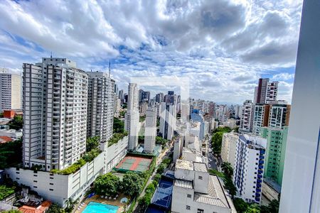 Varanda  Studio de kitnet/studio para alugar com 1 quarto, 36m² em Vila Mariana, São Paulo