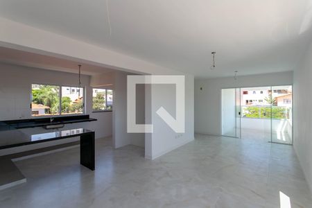 Sala de apartamento à venda com 4 quartos, 135m² em Jaraguá, Belo Horizonte