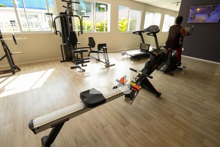 Apartamento para alugar com 37m², 2 quartos e sem vaga Apartamento para alugar com 37m², 2 quartos e sem vagaAcademia